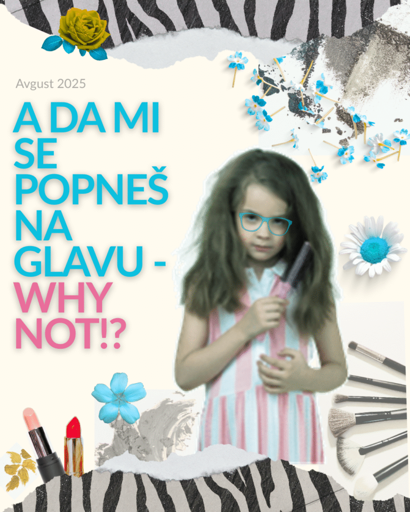 devojcica - frizerka rešena da nervira odrasle