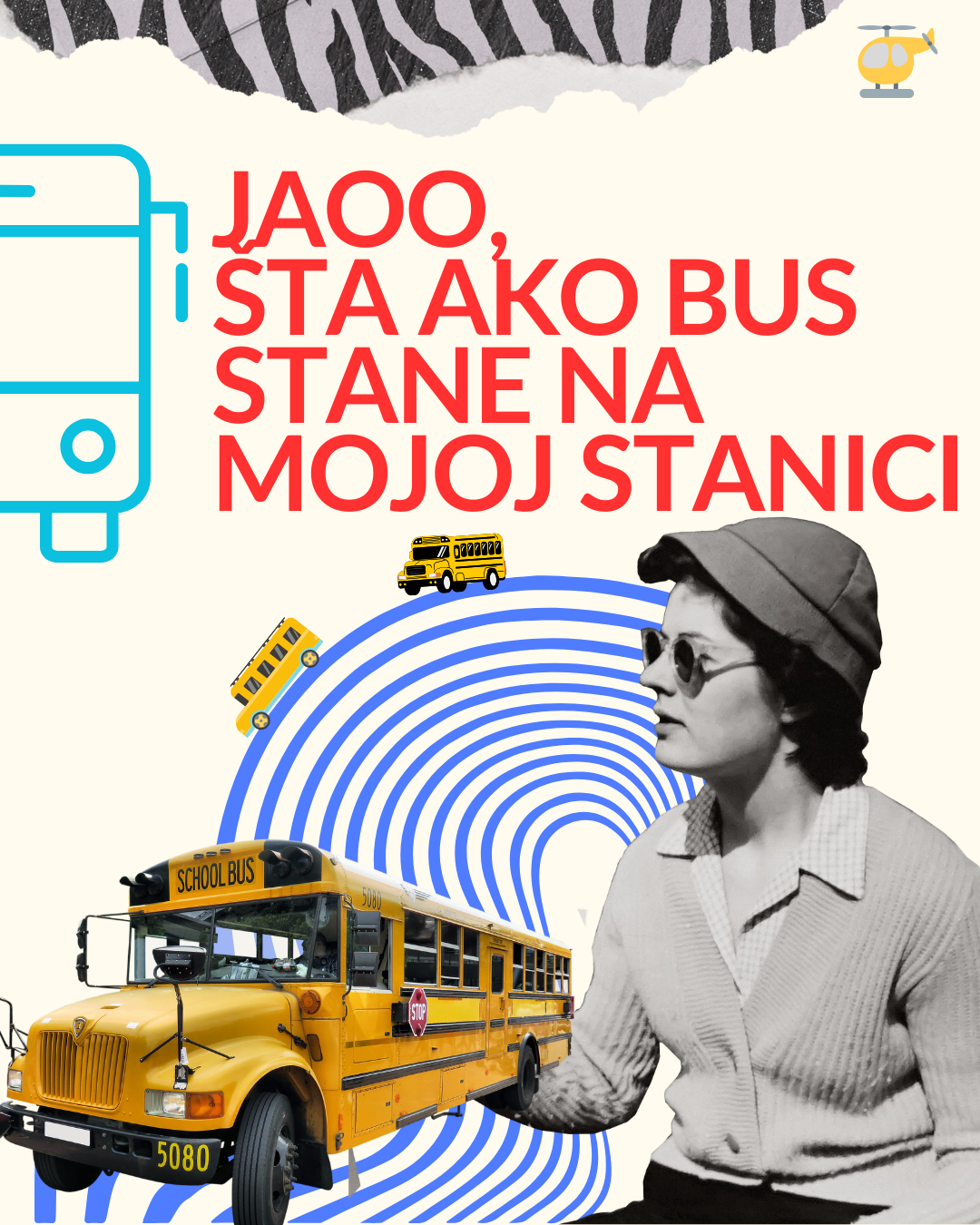 autobuska stanica po sunčanom danu – humor iz svakodnevnog života